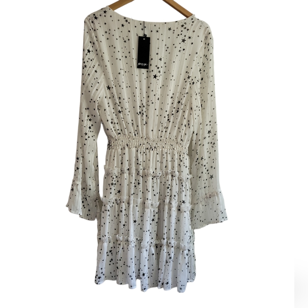 Boho Star Print Dress